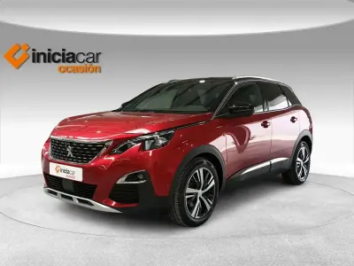 Usado Peugeot 3008 GT-line 131 CV (96 kW) 2018 Granate SUV