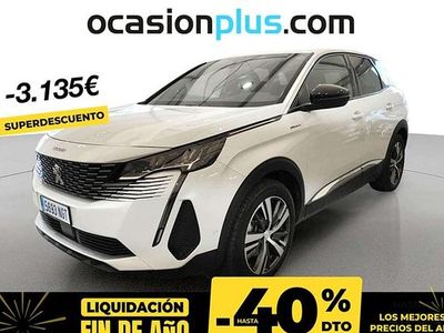 Blanco Usado 2023 Peugeot 3008 Allure Monovolumen | 20.446 € (Precio justo)
