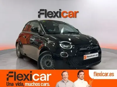 Usado Fiat 500e Icon 86 kW (118 CV) 2021 Negro Utilitario