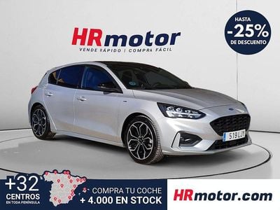Usado Ford Focus ST-Line 125 CV (91 kW) 2020 Gris / plata Berlina