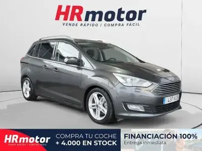 Usado Ford C-MAX Titanium 125 CV (91 kW) 2017 Negro Monovolumen