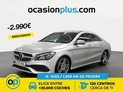 Usado Mercedes CLA200 136 CV (100 kW) 2018 Gris Berlina