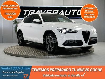 Blanco Usado 2021 Alfa Romeo Stelvio Sprint SUV | 25.900 € (Precio justo)