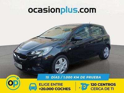 Usado Opel Corsa Expression 75 CV (55 kW) 2015 Negro Utilitario