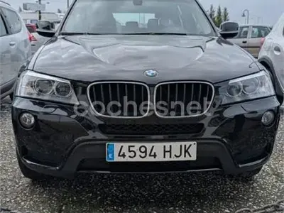 Usado BMW X3 177 CV (130 kW) 2012 Negro SUV