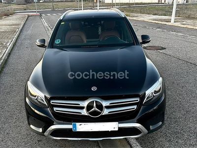 Usado Mercedes GLC220 170 CV (125 kW) 2018 Negro SUV