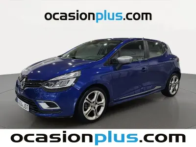 Usado Renault Clio GT-Line 120 CV (88 kW) 2016 Azul Utilitario