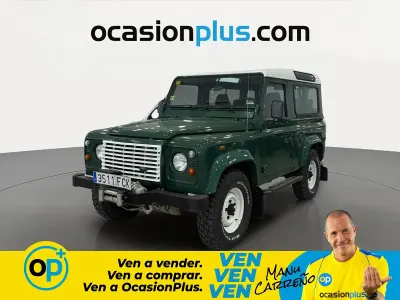 Usado Land Rover Defender S 122 CV (89 kW) 2006 Verde Familiar