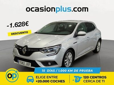 Usado Renault Mégane IV Intens 130 CV (95 kW) 2017 Gris Berlina