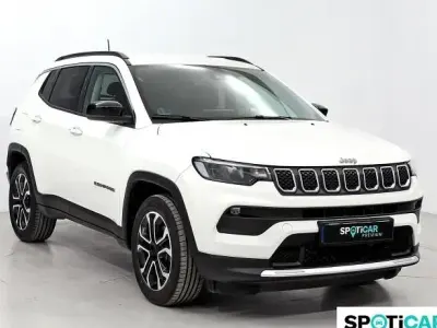 Usado Jeep Compass Limited 130 CV (95 kW) 2022 Blanco SUV