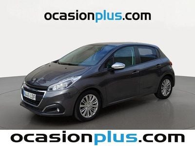 Usado Peugeot 208 Signature Sky 99 CV (72 kW) 2019 Gris Utilitario