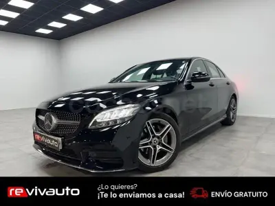 Usado Mercedes C180 156 CV (114 kW) 2019 Negro Berlina