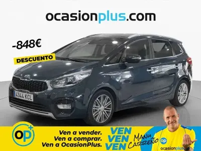 Usado Kia Carens 141 CV (103 kW) 2017 Azul Monovolumen
