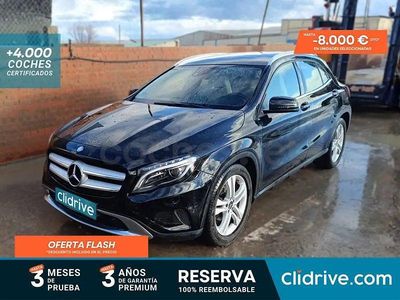Usado Mercedes GLA200 Style 136 CV (100 kW) 2015 Negro SUV