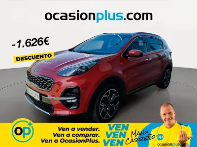 Usado Kia Sportage GT-Line 136 CV (100 kW) 2020 Rojo SUV