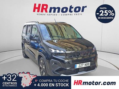 Usado Peugeot Rifter GT 131 CV (96 kW) 2025 Negro Monovolumen
