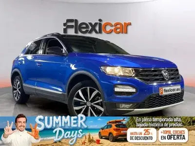Usado VW T-Roc Advance 115 CV (84 kW) 2018 Azul SUV