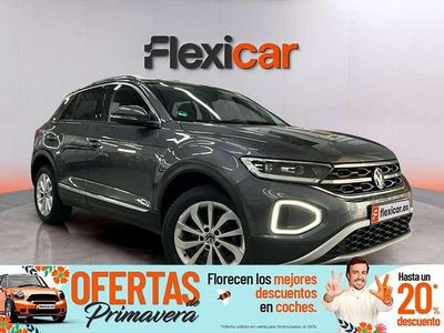 Usado VW T-Roc 110 CV (80 kW) 2023 Gris SUV