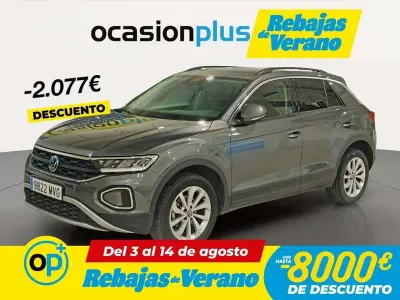 Usado VW T-Roc Life 116 CV (85 kW) 2024 Gris SUV