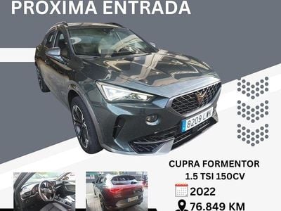 Usado Cupra Formentor 150 CV (110 kW) 2022 Gris / plata SUV
