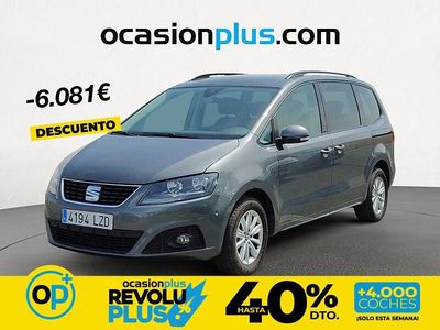 Usado Seat Alhambra Style 150 CV (110 kW) 2022 Gris Monovolumen