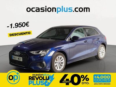 Usado Audi A3 110 CV (80 kW) 2023 Azul Berlina