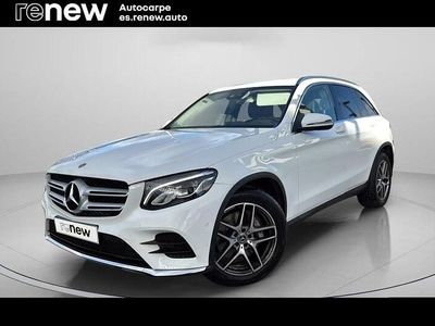 Usado Mercedes GLC220 170 CV (125 kW) 2018 Blanco SUV