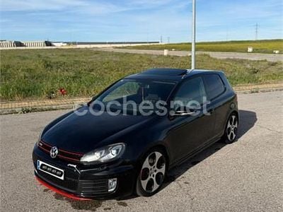 Usado VW Golf VI GTI 210 CV (154 kW) 2010 Negro Utilitario