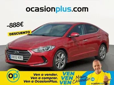 Usado Hyundai Elantra 128 CV (94 kW) 2017 Rojo Berlina