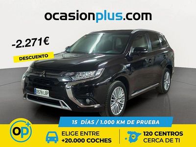 Usado Mitsubishi Outlander P-HEV Motion 224 CV (164 kW) 2019 Negro SUV