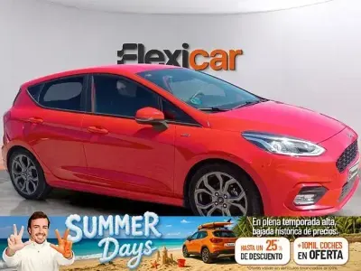 Usado Ford Fiesta ST-Line 125 CV (91 kW) 2021 Rojo Utilitario