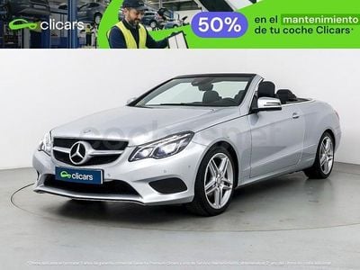 Usado Mercedes E250 204 CV (150 kW) 2015 Gris / plata Descapotable