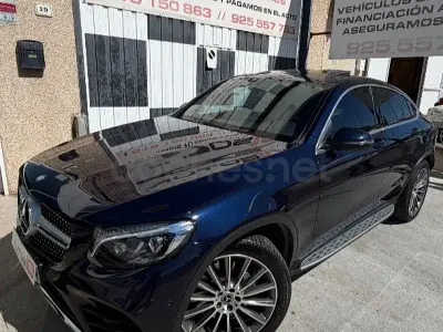 Usado Mercedes GLC250 204 CV (150 kW) 2017 Azul SUV