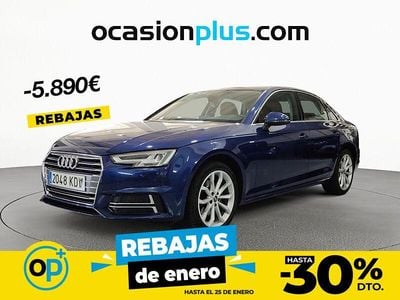Azul Usado 2017 Audi A4 S-Line Berlina | 19.450 € (Precio justo)