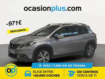 Usado Peugeot 2008 Allure 110 CV (80 kW) 2019 Gris SUV