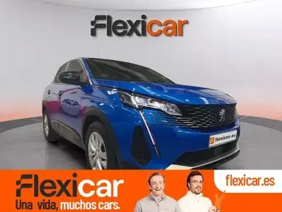 Usado Peugeot 3008 Active 130 CV (95 kW) 2022 Azul SUV