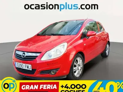 Usado Opel Corsa Enjoy 90 CV (66 kW) 2007 Rojo Utilitario