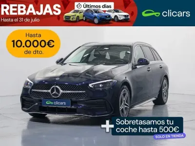 Usado Mercedes E300 320 CV (235 kW) 2022 Azul Familiar