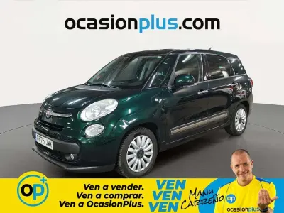 Usado Fiat 500L Living 120 CV (88 kW) 2016 Verde Monovolumen