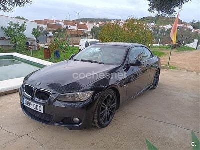 Usado BMW 320 Cabriolet 170 CV (125 kW) 2008 Negro Descapotable