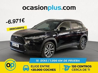 Negro Usado 2024 Toyota Corolla Cross Plus SUV | 35.990 € (Precio justo)
