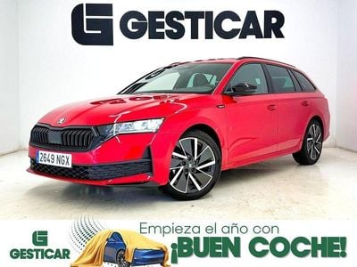 Rojo Usado 2025 Skoda Octavia SportLine Familiar | 34.990 € (Caro)