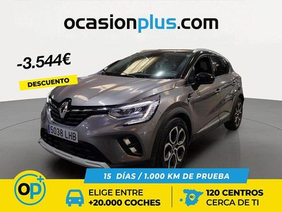 Usado Renault Captur Zen 130 CV (95 kW) 2020 Gris SUV
