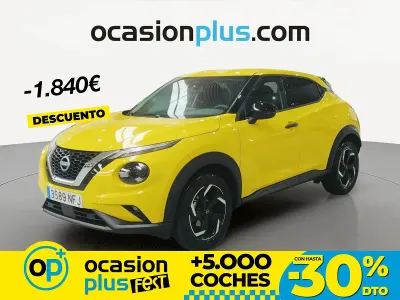 Käytetty Nissan Juke Acenta 114 HP (83 kW) 2025 Keltainen Katumaasturi