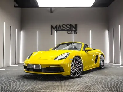 Usado Porsche 718 Boxster GTS 365 CV (268 kW) 2019 Amarillo Descapotable