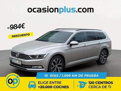 Gris Usado 2017 VW Passat Advance Familiar | 13.290 € (Buen precio)