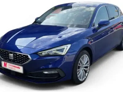 Usado Seat Leon XCELLENCE 204 CV (150 kW) 2020 Azul