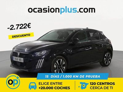 Usado Peugeot 208 Allure 100 CV (73 kW) 2025 Negro Utilitario