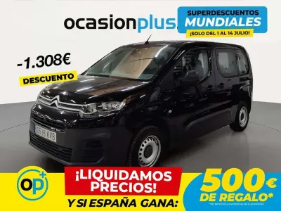 Usado Citroën Berlingo Live 110 CV (80 kW) 2019 Negro Monovolumen