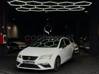 Usado Seat Leon CUPRA 290 CV (213 kW) 2019 Blanco Berlina